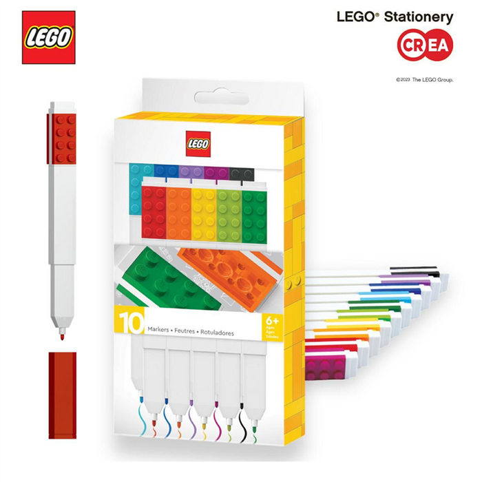 LEGO Iconic 10 Marker Pack