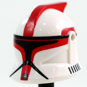 Red Clone Trooper RP1 Helmet (Phase 1) - Clone Army Customs