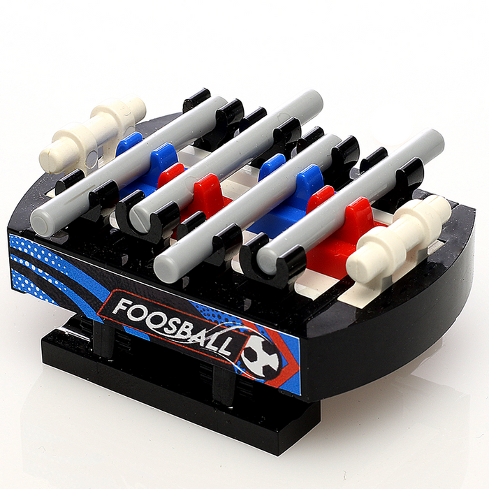 Foosball Table B3 Customs Arcade Building made using LEGO parts