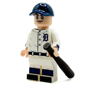 Ty Cobb Minifigure made from LEGO parts