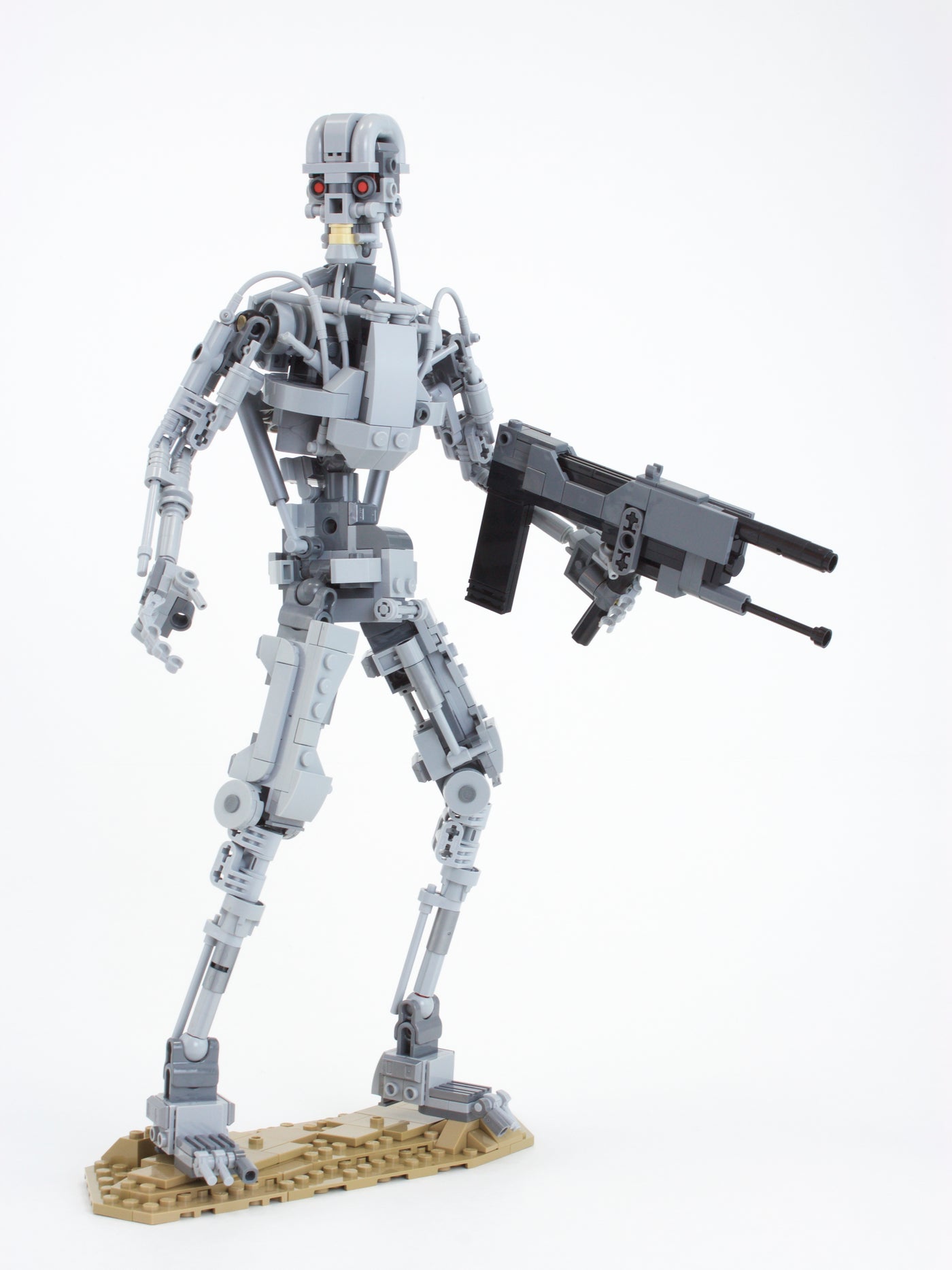 Terminator T-800 - Custom MOC made using LEGO bricks – B3 Customs