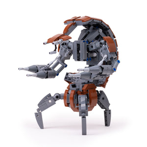 Star Wars Droideka MOC made with real LEGO bricks