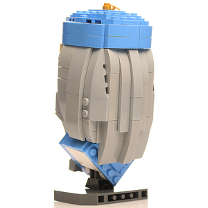 Instructions for Custom LEGO Albus Dumbledore Bust