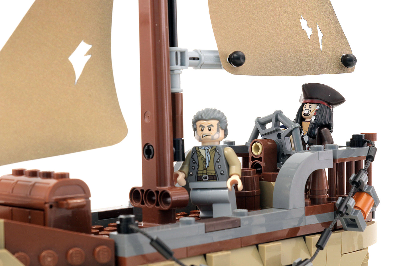 Instructions for Custom LEGO Pirates of the Caribbean The Dying Gull – B3  Customs