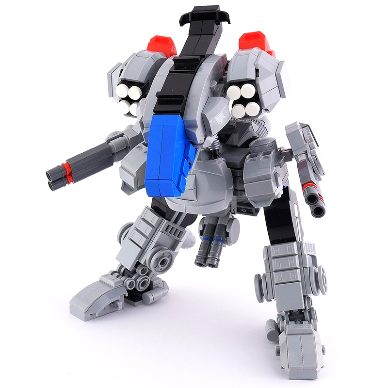Lego Mech Custom Instructions For Custom LEGO Rex Mecha (Robotech