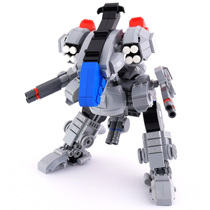 Instructions for Custom LEGO Rex Mecha (Robotech Inspired)