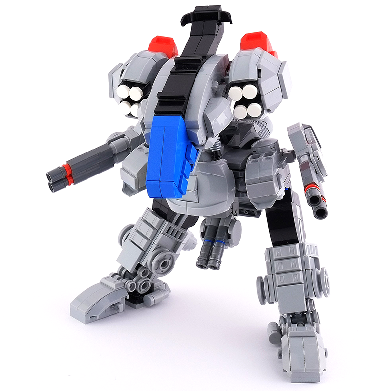 Instructions for Custom LEGO Rex Mecha (Robotech Inspired) – B3 Customs