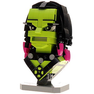 Instructions for Custom LEGO Gamora Bust
