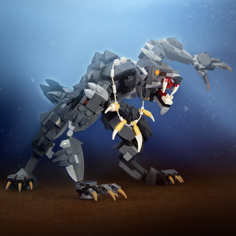 Custom Werewolf MOC made using real LEGO – B3 Customs