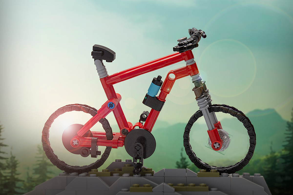 Instructions for LEGO Mountain Bike B3 Customs