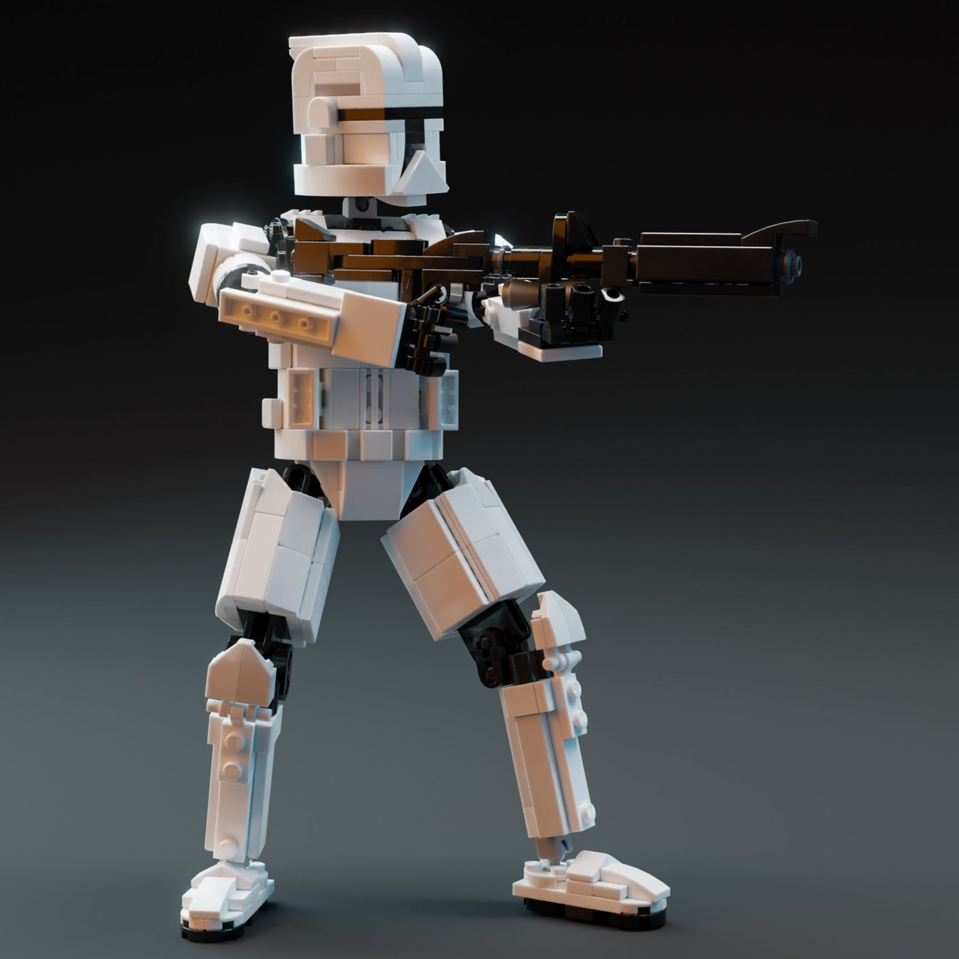 Instructions for Custom LEGO Star Wars Phase 1 Clone Trooper – B3