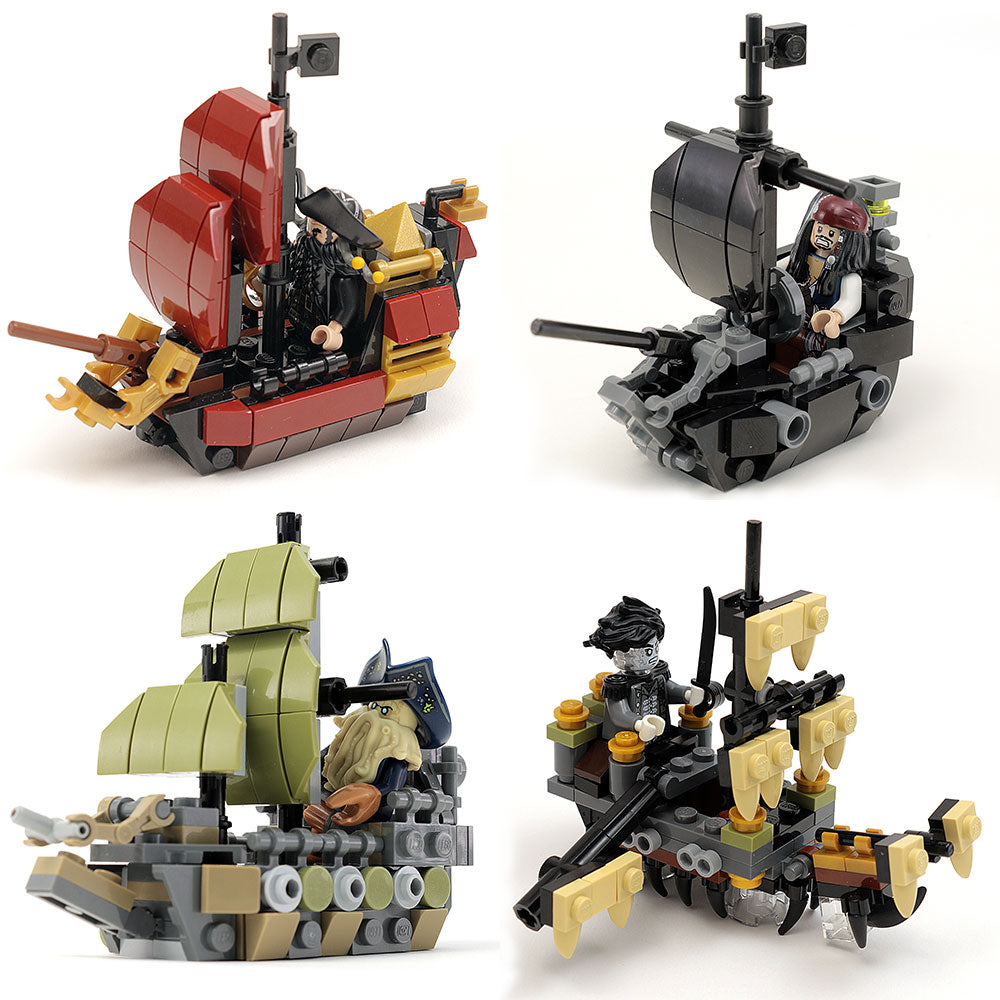 Instructions for LEGO Pirates of the Caribbean Pirate Ships - A – B3 Customs