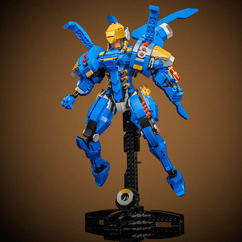 Instructions for Custom LEGO Overwatch Pharah B3 Customs