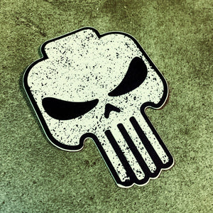 Punisher / Skeleton Mashup Sticker Decal