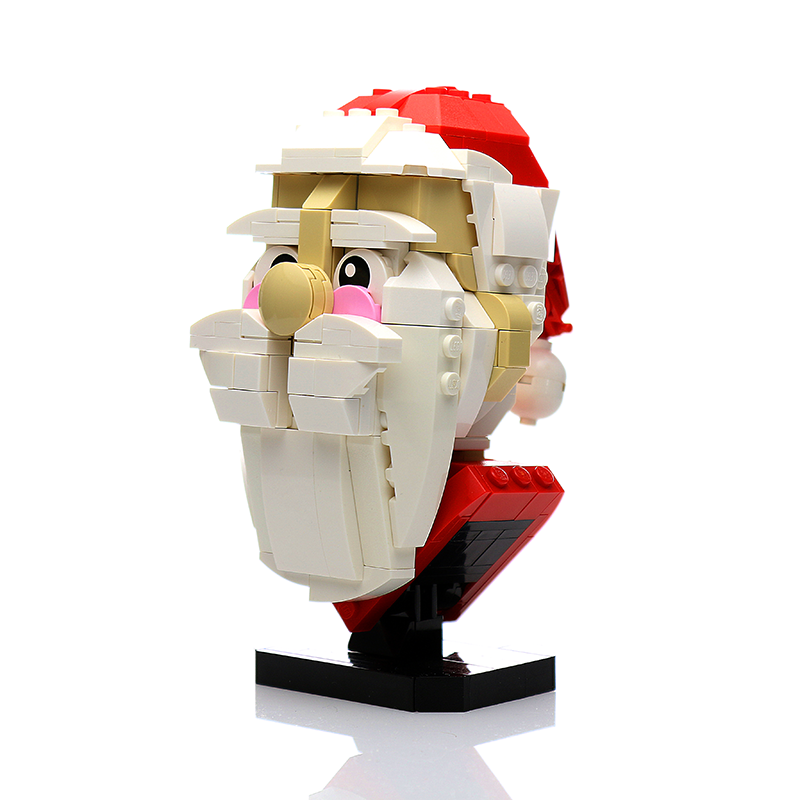 Instructions for Custom LEGO Santa Claus Bust B3 Customs
