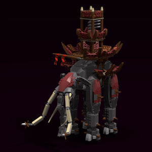 Custom Lord of the Rings Oliphant made using LEGO parts