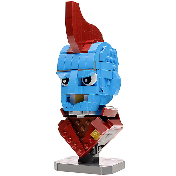 Instructions for Custom LEGO Guardians of the Galaxy Yondu Character Bust