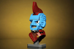 Instructions for Custom LEGO Guardians of the Galaxy Yondu Character Bust