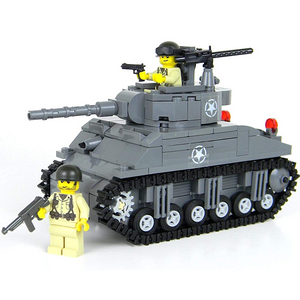 Deluxe Sherman - Custom LEGO Military Set