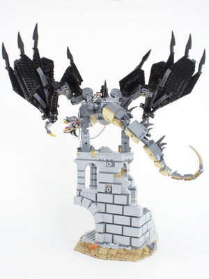Instructions for LEGO Lord of the Rings Fell Beast & Display Stand
