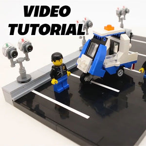 Video: How to Build LEGO City Parking Meters + Meter Maid Mobile