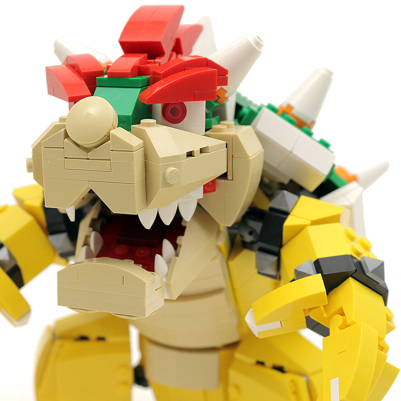 Instructions/Parts List for Custom LEGO Nintendo Bowser Figure – B3 Customs
