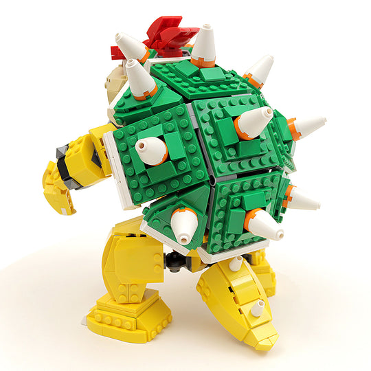 Instructions/Parts List for Custom LEGO Nintendo Bowser Figure – B3 Customs