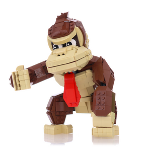 Instructions/Parts List for Custom LEGO Nintendo Donkey Kong Figure