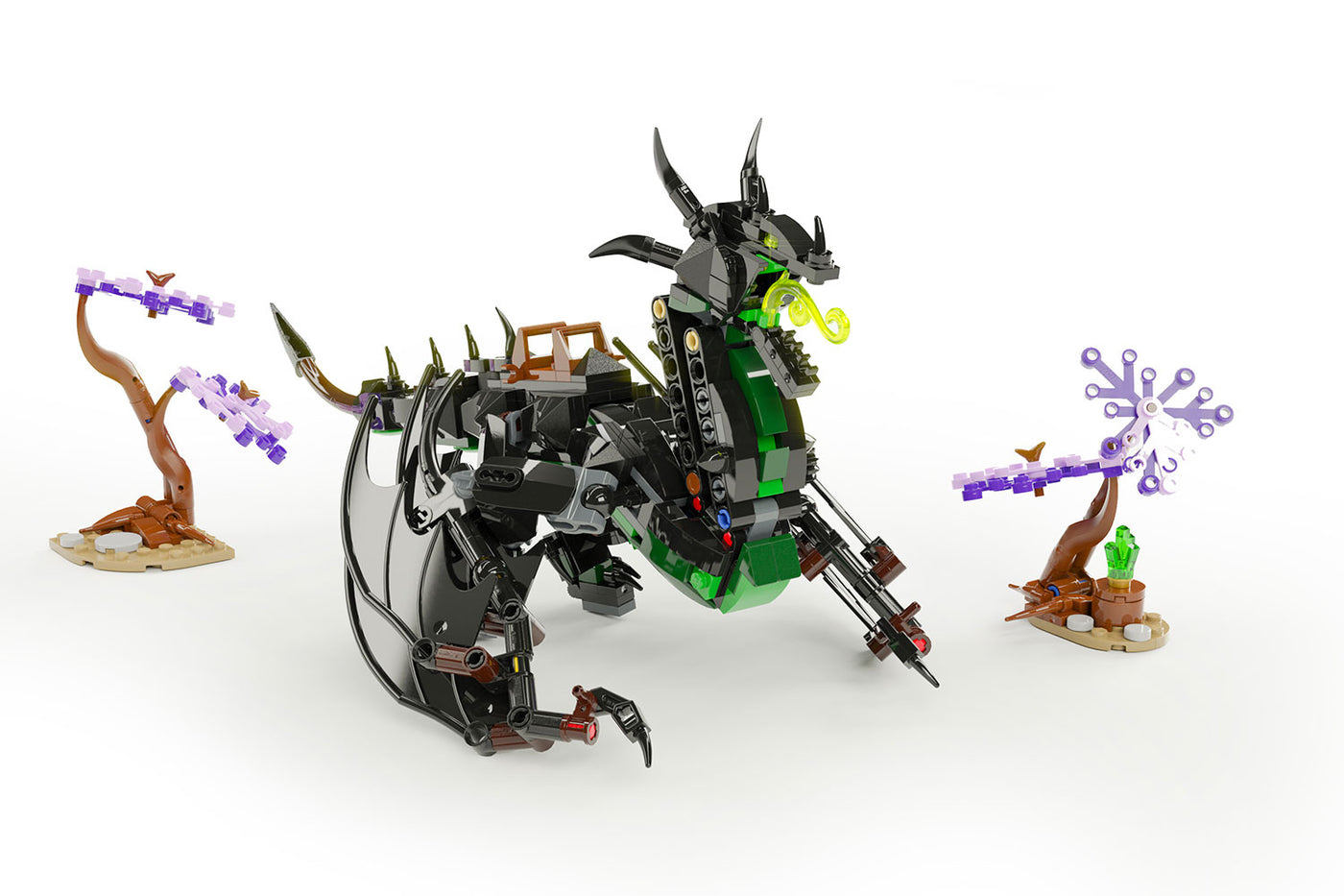 Instructions for Custom LEGO Dragon the Cruel – B3 Customs