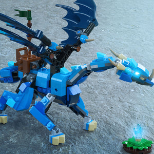 Instructions for Custom LEGO Dragon Bevyr the Swift