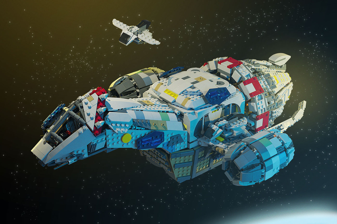 lego space battlecruiser