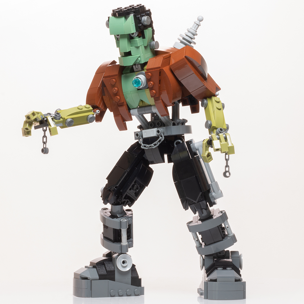 Build Better Bricks Instructions for Custom Lego Frankenstein's Monster