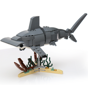 Instructions for Custom LEGO Hammerhead Shark