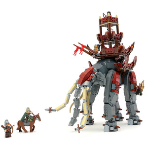 Custom Lord of the Rings Oliphant made using LEGO parts