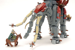 Custom Lord of the Rings Oliphant made using LEGO parts