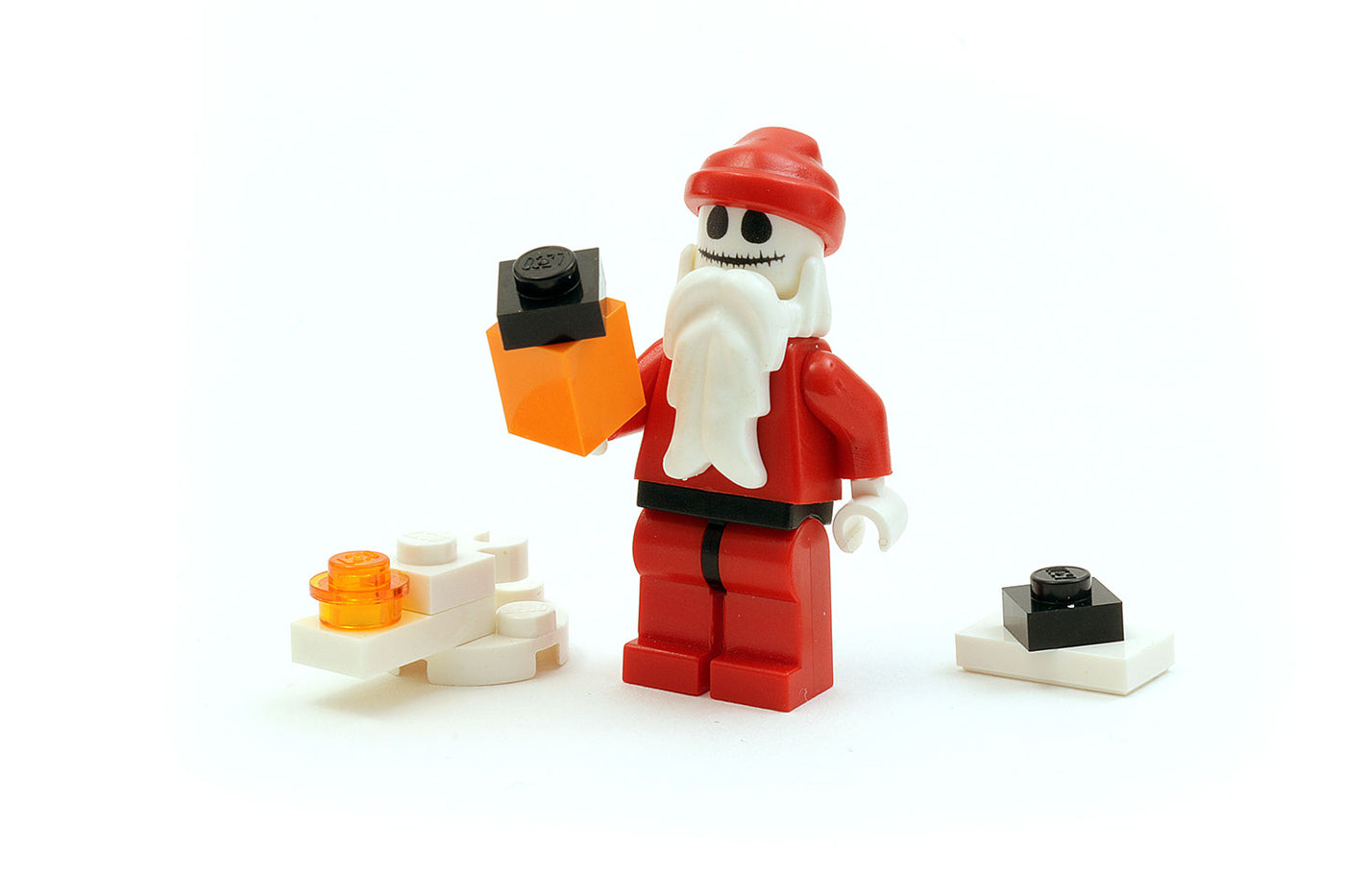 Instructions for Custom LEGO Nightmare Before Christmas Jack Skellingt – B3  Customs